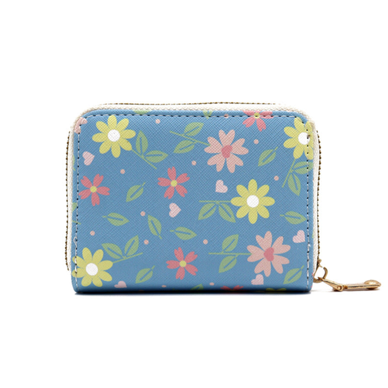 Wholesale Anti-demagnetic card holder,  multiple card slots,  zipper coin purse,  large capacity